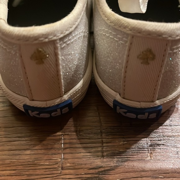 Keds Kids + Kate Spade New York Champion Glitter Sneakers Size 6M - Picture 5 of 7